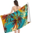 thumbnail image 2 of Colorful Palms Printed Microfiber Sand Free Pool Towel Lightweight Oversized Quick Dry Absorbent Compact Travel Must Have for The Swimming Summer Cruise Ship Essentials, 2 of 8