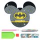 thumbnail image 4 of Posavasos con pintura de diamantes DIY, Kit de Mickey, posavasos de cristal para bebidas para adultos y niños Hugtrwg Para estrenar, 4 of 9
