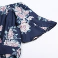 thumbnail image 5 of MesaSe Mommy and Me Off-Shoulder Floral Dress Parent Child Matching Summer Midi Sundress, 5 of 5