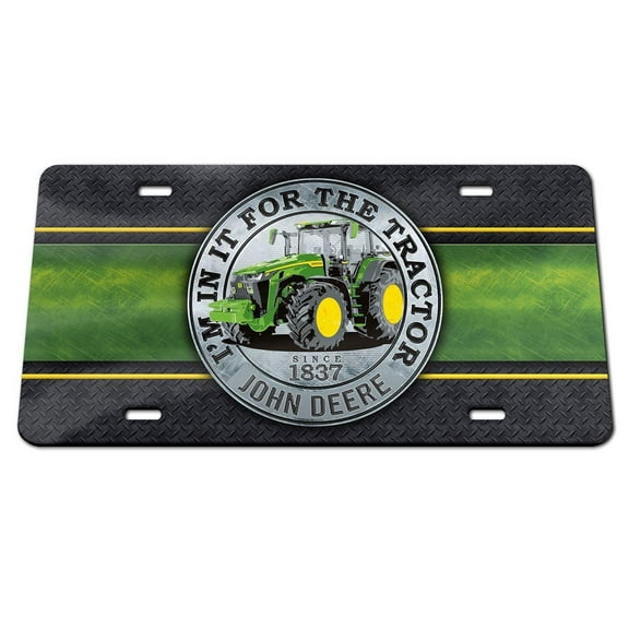 John Deere BK Graphic License Plate - LP79755