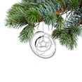 thumbnail image 3 of Christmas 3D Silver Metal Ornament Star - Set of 12, 3 of 3