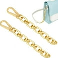 thumbnail image 1 of MesaSe 4 Colors Metal Chain Extender 4.9 Inch Short Chain Bag Strap Extender Replacement Mini Purse Chain with Spring Gate Ring Decoration Chain for Satchel Shoulder Bag Crossbody Bag, 1 of 8