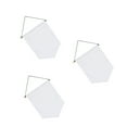 thumbnail image 2 of White Canvas Banners for Decor Paint Embroidery DIY Display 3 Pieces 7.5 Inches, 2 of 9