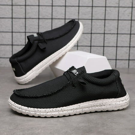 

Men‘s Breathable Lace-up Slip On Loafers