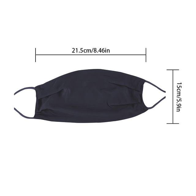 Silk Face Mask Breathable Soft Dual Layer Anti-dust Anti-mist Anti-Haze Air Filter Mouth Mask