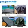 thumbnail image 6 of Unique Bargains 2 Sets ABS Support Pole for Boat Cover Adjustable Height from 12" to 54" 6-Stage Extension, 6 of 7