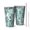 Teal Daisy Flower, variant on 16oz Tumblers Daisy Flower Pattern Stainless Steel Vacuum Insulated Double Wall Travel Tumbler Cups Mug with Lid and Straw,Cleaning Brush for Coffee,Tea