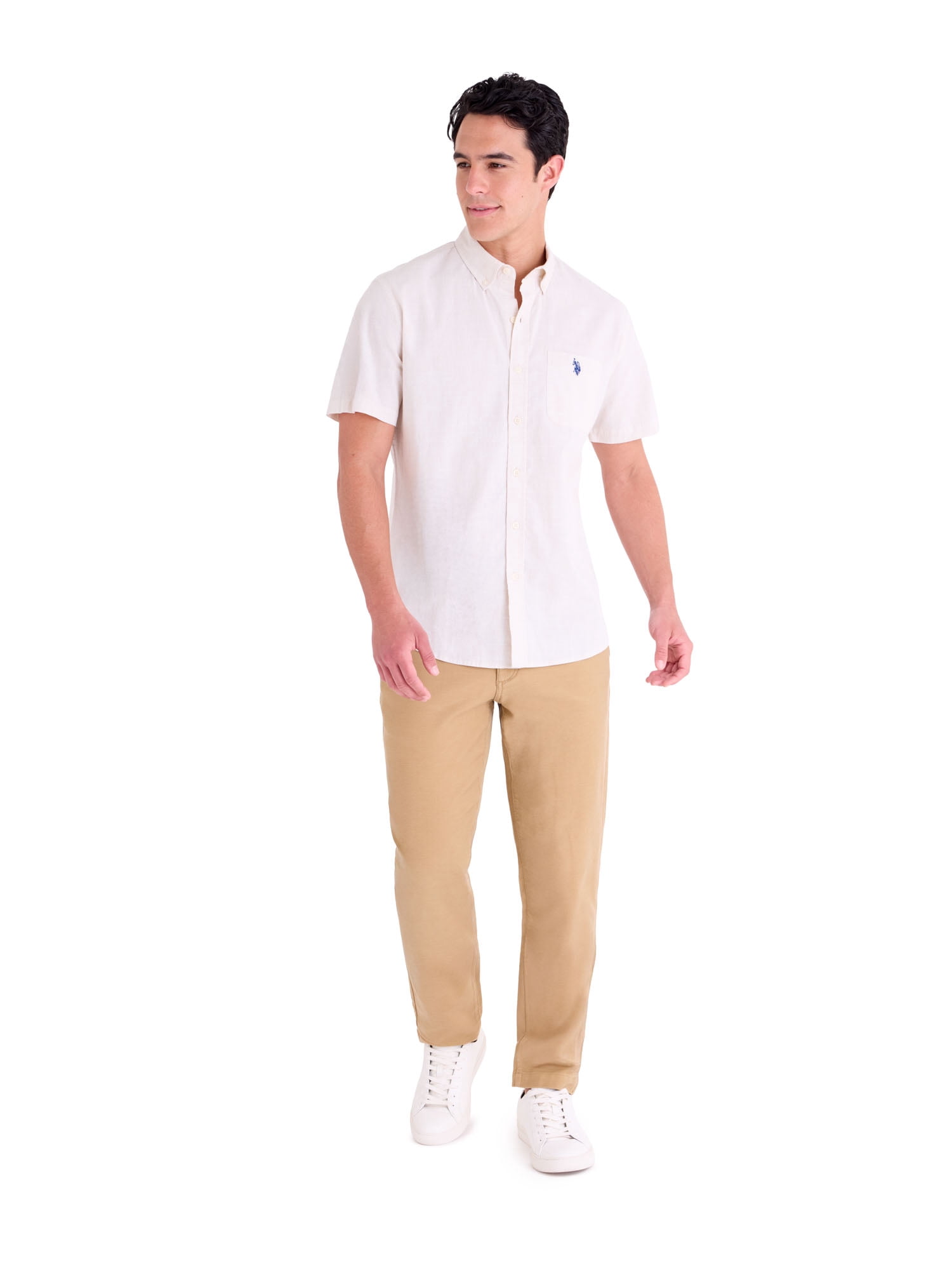U.S. Polo Assn. Men's Short Sleeve Buttondown Shirt