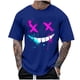 thumbnail image 1 of Camisetas de Cuello de la Tripulación de los Hombres de Poliéster Impreso en Seco Rápido, Cuello Redondo de Corte 3D para Gimnasio, Carrera, Ciclismo Y Ocasional, 1 of 4