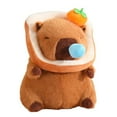 thumbnail image 1 of Peluche de capibara con coche para retirar mocos, adorno coleccionable para habitación infantil pan c, 1 of 9
