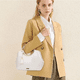 thumbnail image 4 of Bolso De Charol Brillante Belug, Beige, 4 of 5