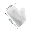 thumbnail image 3 of AYktou 40 Pcs Dusting Gloves for House Cleaning,Dual-Sided Disposable Dusting Mitt Microfiber Dusting Cloth,White, 3 of 9