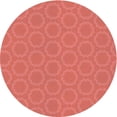 thumbnail image 1 of Ahgly Tapis d'Intérieur Lavable en Machine Carré Rouge Tomate, 3 Pieds Carré, 1 of 7