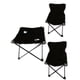 thumbnail image 1 of Set de 2 Sillas y Mesa Plegable para Niños Genérico Camping Negro, 1 of 3
