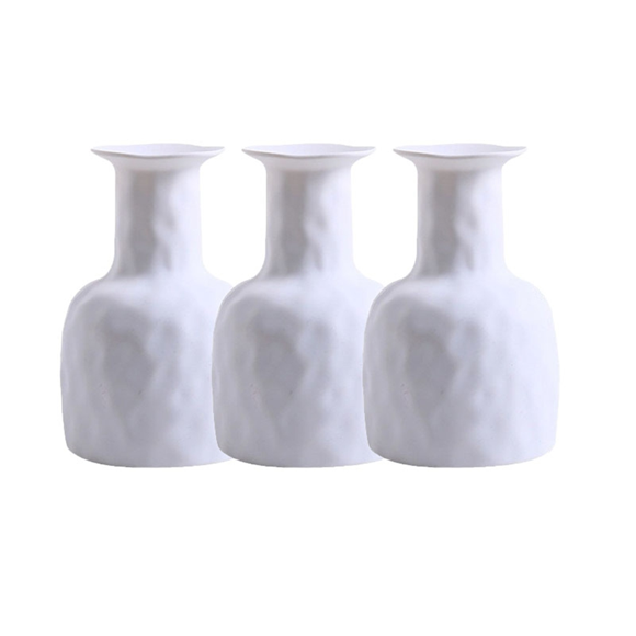 Vase Ornaments Tulip Artificial Flower Vase Living Room Dining Table Floral Home Decoration
