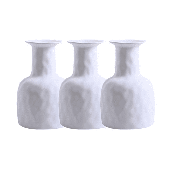 Vase Ornaments Tulip Artificial Flower Vase Living Room Dining Table Floral Home Decoration
