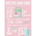 thumbnail image 2 of Allen, Kimberly 25x32 White Modern Wood Framed Museum Art Print Titled - Christmas Cookies, 2 of 4
