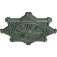 thumbnail image 3 of 38 1/4"OD x 1 1/2"P Antilles Ceiling Medallion (Fits Canopies up to 6"), Hand-Painted Cloud Burst Crackle, 3 of 6