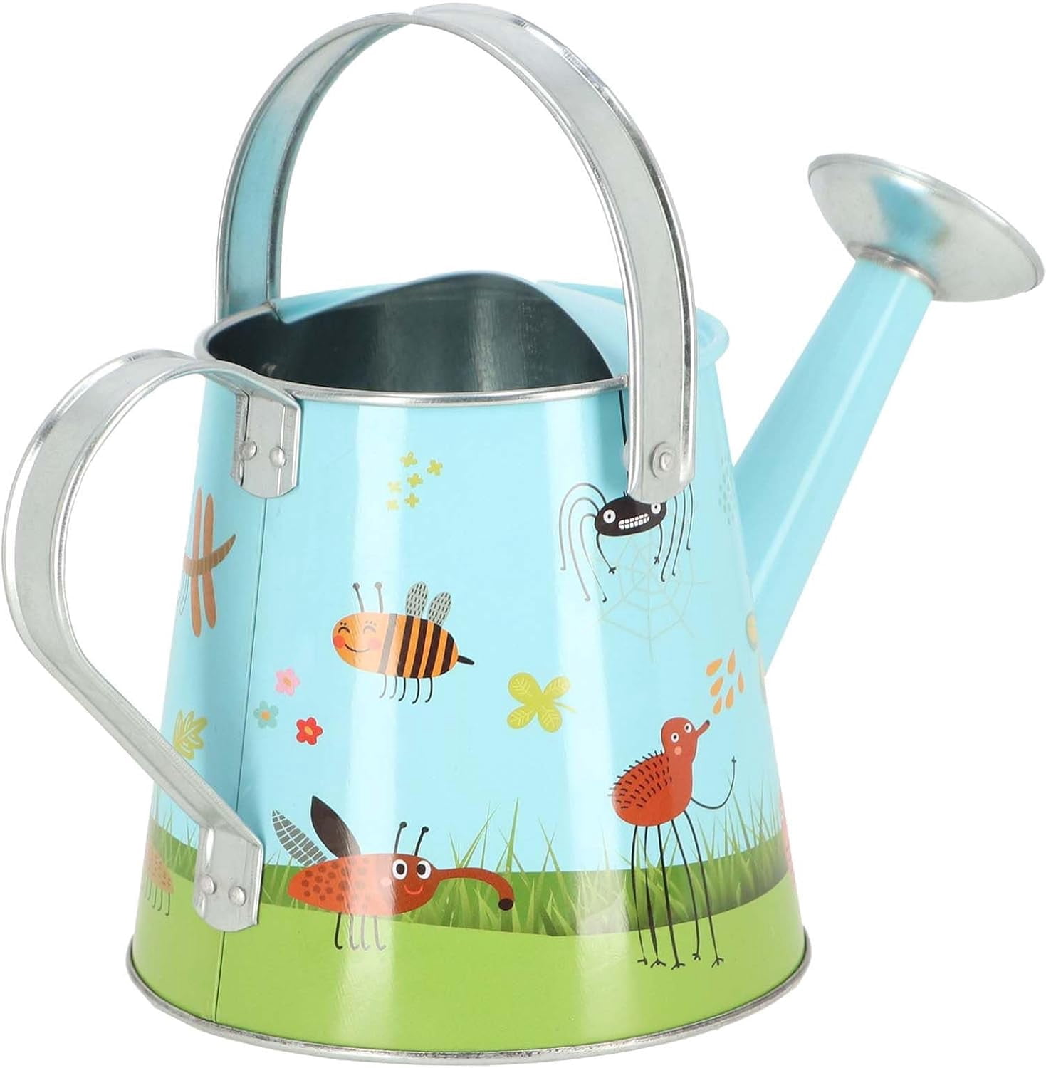 Esschert Design Metal Watering Can, 3 Liters, Multicolor