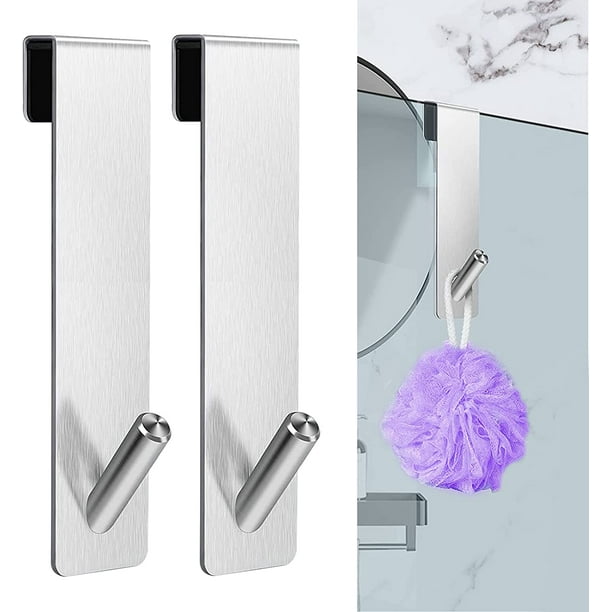 No drill towel hook for glass shower door hotsell