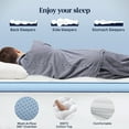 Unikome Queen Size Mattress Topper Thick 100 Cotton Cooling Mattress Unikome Queen Size Mattress Topper Thick 100 Cotton Cooling Mattress