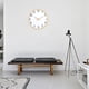 thumbnail image 4 of Reloj de pared moderno Baoblaze 12 pulgadas sin tictac plástico redondo para sala de estar dormitorio cocina, 4 of 8