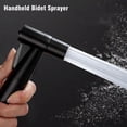 thumbnail image 3 of Stainless Steel Handheld Black Toilet Wash Bidet Faucet Sprayer Shower Head, 3 of 11