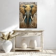thumbnail image 2 of Cuadro Decorativo Animal 90x122cm Elefante Ocre, 2 of 6