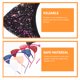 thumbnail image 4 of CRILSTYLEO 6Ud Diademas Para Con Orejas De Y Lentejuelas Adorable Para Fiestas Y, 4 of 4