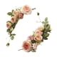 thumbnail image 1 of Guirnalda de flores decorativas realistas, guirnalda de flores artificiales para bodas 40cm, 1 of 9