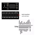 thumbnail image 1 of 20-Pin Protection Module TPM2.0 20-Pin Security Block Trusted Platform Compatible Module for WIN11 Upgrade Testing, 1 of 5