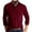 Wine, variant on Abomasnow Men's Long Sleeve Shirts Casual Button Classic Work Shirt Cotton Collared Basic Golf Shirt with Pocket