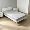 thumbnail image 4 of Fitted Sheet Single Bed Non-Slip Elastic Bottom Soft Knitted Fabric Stretch Mattress Cover Protective Bedding Quick Dry Wrinkle Resistant, Gray, JKODE, 4 of 6