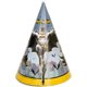 thumbnail image 1 of Batman - Sombreros de Fiesta Diseño Logotipos - Packs de 8 (Gris, Amarillo, Negro), 1 of 2