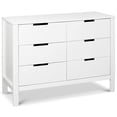 thumbnail image 1 of Carter's By DaVinci Colby Commode Double à 6 Tiroirs, Blanc, 1 of 8
