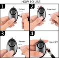 thumbnail image 3 of Alarma de emergencia personal paquete de 2 Alarma de seguridad Scream Safesound Linterna LED 130 dB, 3 of 5