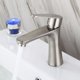 thumbnail image 2 of Grifo De Lavabo Para BañO, Grifo De Lavabo De Agua FríA Individual Montado Sobre Encimera, Grifo De Inodoro De Acero Inoxidable, Cintura PequeñA, 2 of 5
