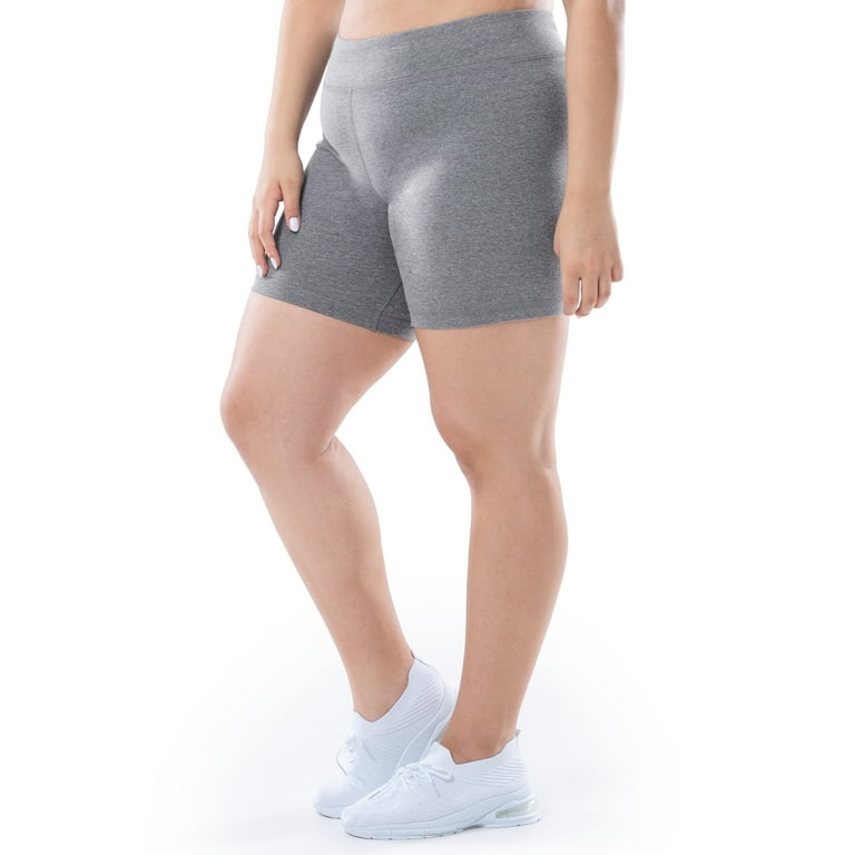 Athletic Works Women's Plus Size Core Active Dri-Works Bike Shorts