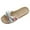 Sky Blue, variant on OAVQHLG3B Women Female Bohemia Bowknot Flax Linen Flip Flops Beach Shoes Sandals Slipper