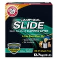 thumbnail image 1 of ARM & HAMMER Slide Clumping Cat Litter, Multi Cat Clay, 12.7kg – Non Stop Odour Control, Effortless Clean, 7 Day Odour Control, 99.9% Dust Free, 1 of 8