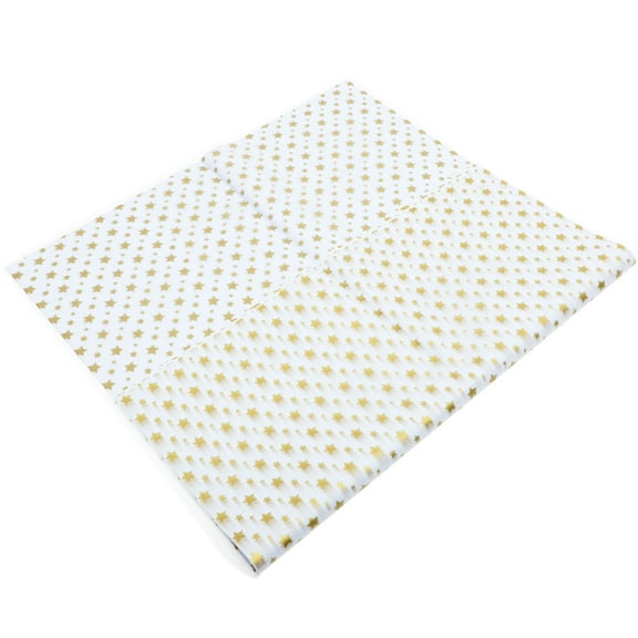 PBPBOX 20 Sheets of Patterned Tissue Paper Golden for Crafting Paper for  Events