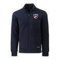 thumbnail image 2 of Men's-Cutter & Buck  Navy FC Dallas Big & Tall Roam Eco Tri-Blend Recycled Full-Zip Jacket, 2 of 3