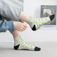 thumbnail image 2 of Pofeuu Daisies Flowers Print 30cm Socks, Adult Running Hiking Socks for Youth and Adult, 2 of 7