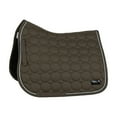 thumbnail image 3 of HORZE Marquess Quilted Quick-Dry Dressage Saddle Pad with Crystal Trim - White - Horse, 3 of 5
