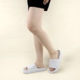 thumbnail image 2 of VENECORE Nube Pillow Slippers For Women and Men House Shoes, Shower Slide, Cloud Slippers, Bathroom Shoes Cushioned Thick Sole Beach Sandals, Lightweight Non-Slip Sandals, Grey, 260, 2 of 7