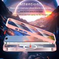 thumbnail image 3 of Dteck Magnetic for iPhone 16 Case Full-Body Built-in Screen Protector, Compatible with MagSafe, Military Drop Proof Dual Layer Clear Protective Phone Cover for iPhone 16,Pink, 3 of 6