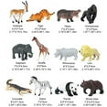 thumbnail image 5 of Animal Action Figures Model Toy Set Realistic Farm Animals Wild Animals Educational Learn Cognitive Toys, 5 of 5