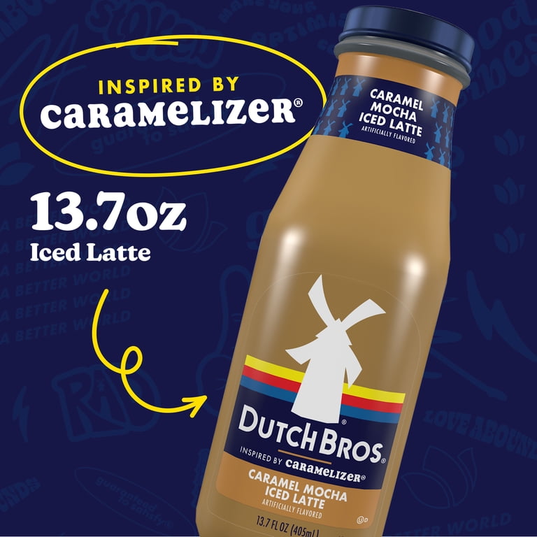 Dutch Bros® Caramel Mocha Iced Latte inspired by Caramelizer