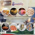 thumbnail image 4 of Premium Toaster Oven Pan Nonstick Set of / Sheet Pan for Baking Small Cookie Sheet Tray Durable Small Baking Trays for Oven Aluminum Baking Sheet Toaster Oven Tray x in, 4 of 8