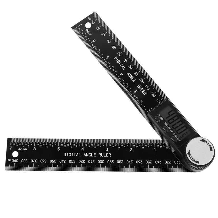 Digital Angle Ruler Digital Angle Finder Digital Protractor Angle Gauge  200mm No Battery